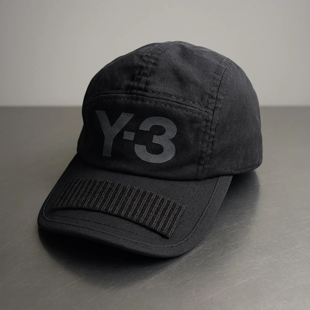 Y-3 Dark Gray Logo Cap - Picture 1 of 2